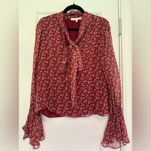 Alexis silk blouse